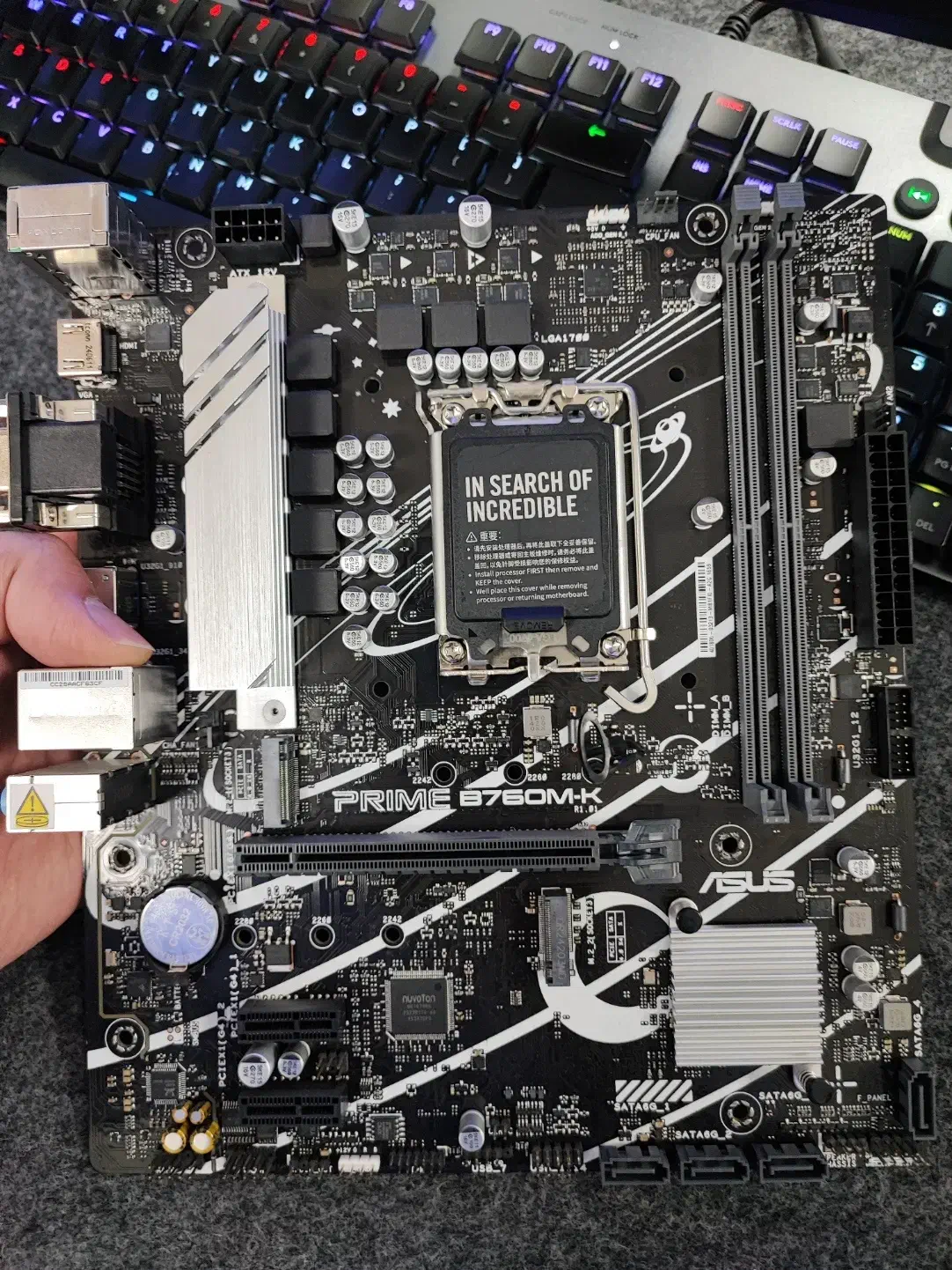 مادربرد asus b760 mk d5|قطعات و لوازم جانبی رایانه|تهران, میدان ولیعصر|دیوار