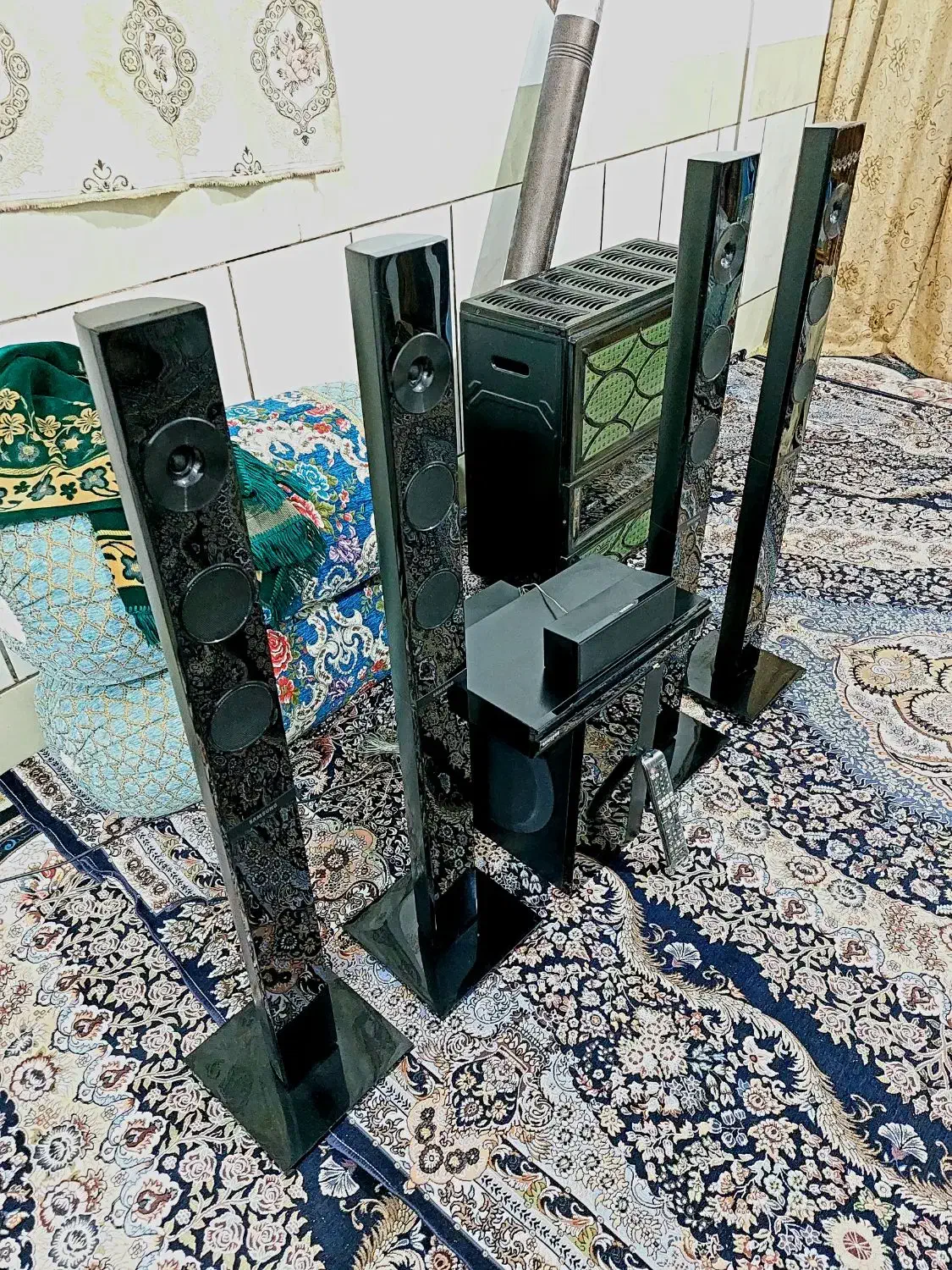 سینماخانواده۸تیکه بلوتوثی سامسونگ 1200وات اصل کره|سیستم صوتی خانگی|زاهدان, |دیوار