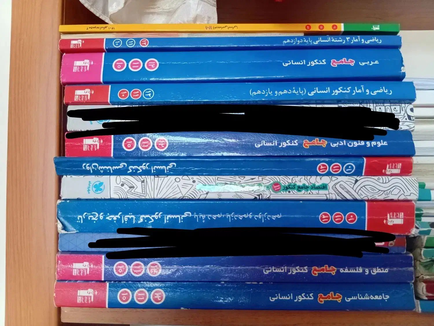 کتاب کمک درسی و تست انسانی|کتاب و مجله آموزشی|سبزوار, هویزه|دیوار