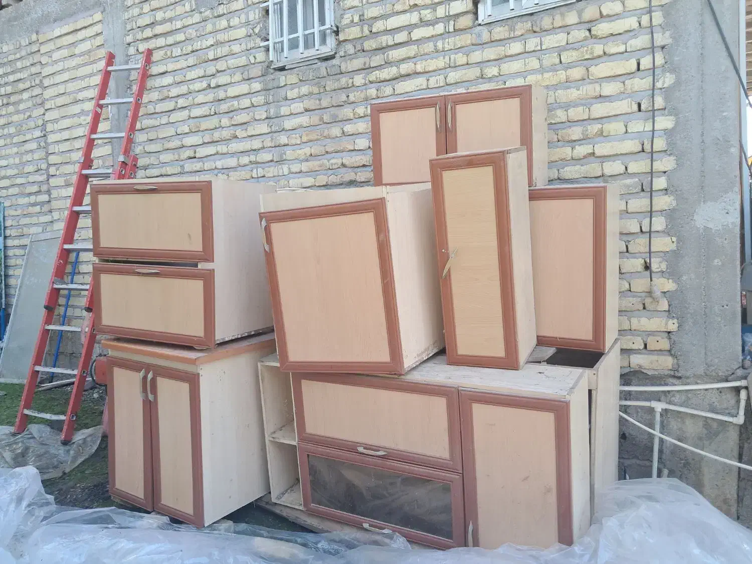 کابینت آشپزخانه خانه|مصالح و تجهیزات ساختمان|سیاهکل, |دیوار