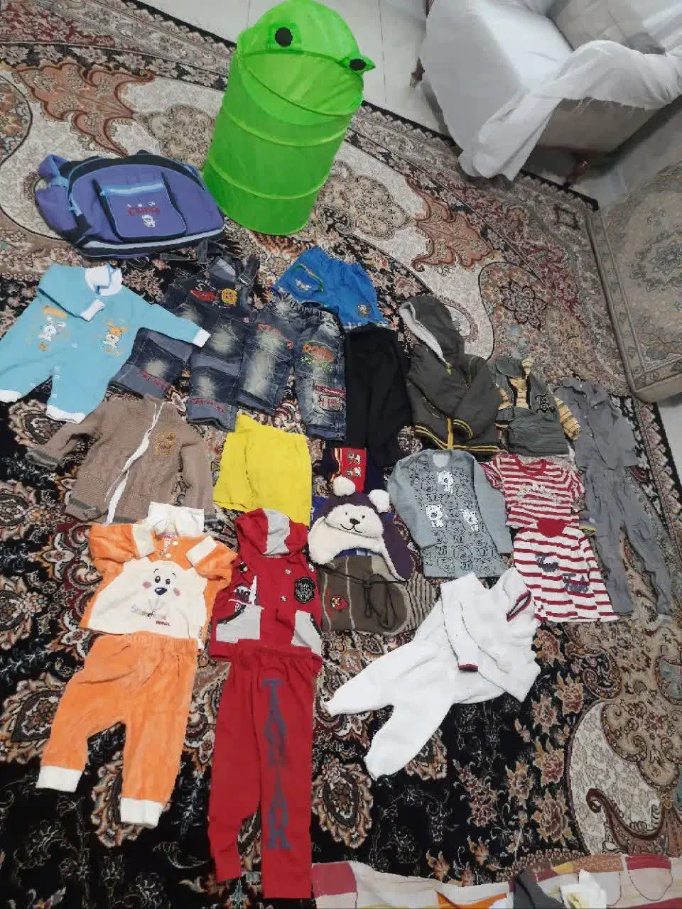 لباس نوزادی، بچگانه، پسرانه|کفش و لباس بچه|کرمانشاه, |دیوار