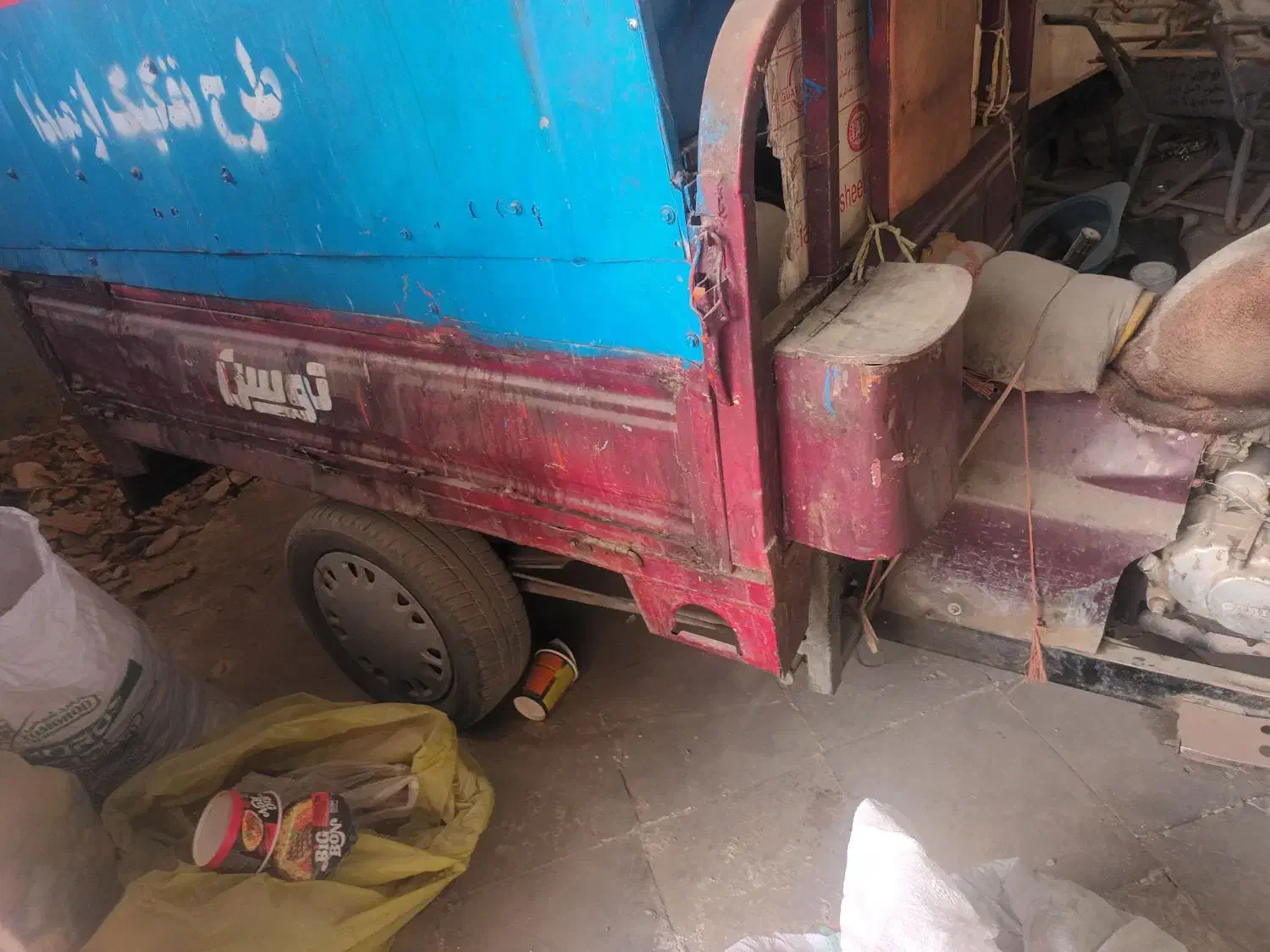 موتورسه چرخ|موتورسیکلت|قم, دروازه ری|دیوار