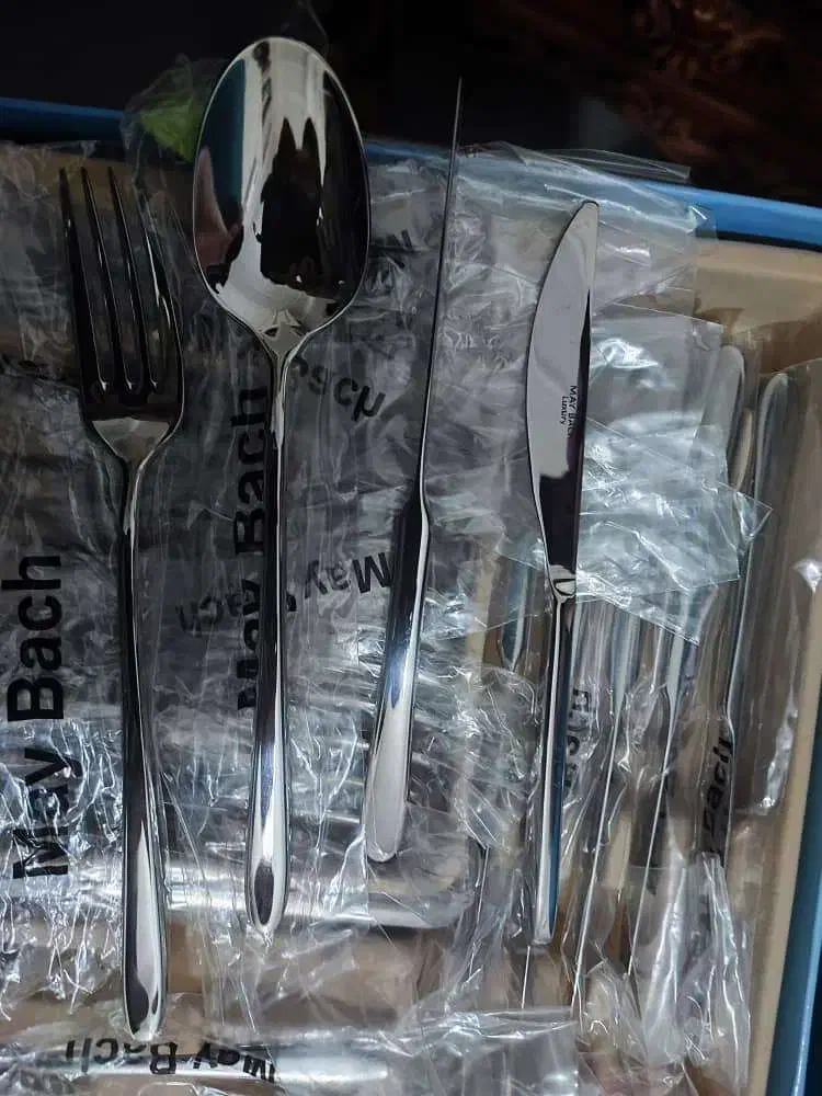 سرویس قاشق چنگال عروس|ظروف سرو و پذیرایی|یزد, |دیوار