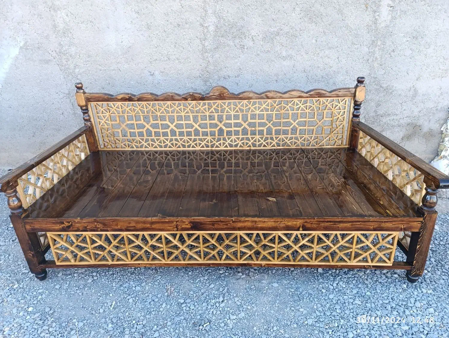 تخت سنتی|تخت و سرویس خواب|معصومیه, |دیوار