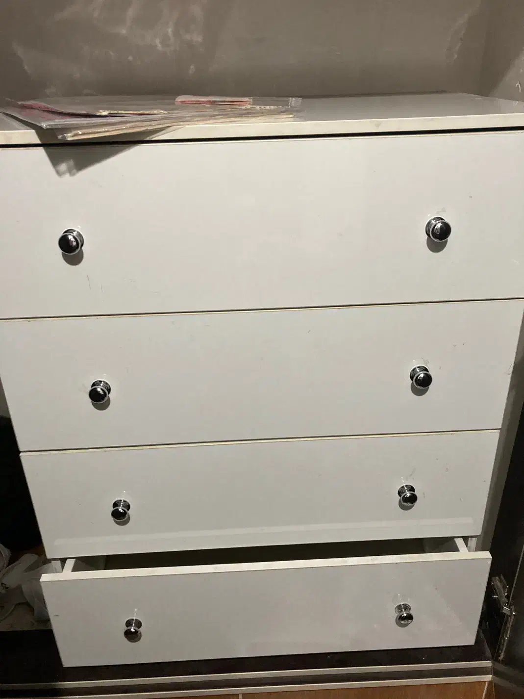 دراور MDF سفید|جاکفشی، کمد، دراور|گرگان, |دیوار