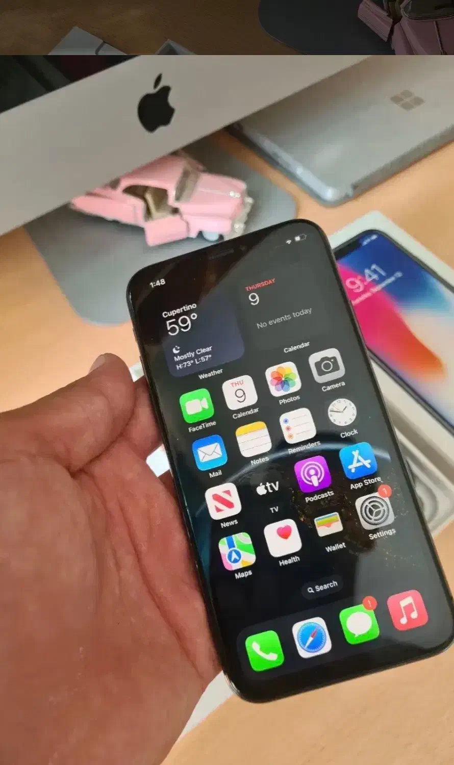 ایفون ایکس فوق العاده سالم ۲۵۶ گیگ|موبایل|همدان, |دیوار