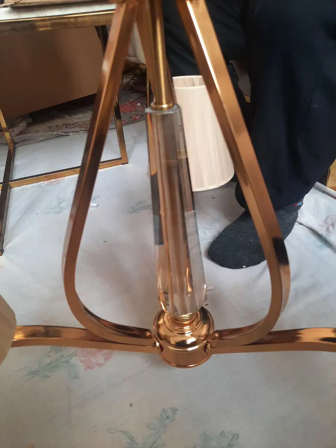 لوسترفرانسوی سه شاخه|لوستر و چراغ آویز|ری, جوانمرد قصاب|دیوار