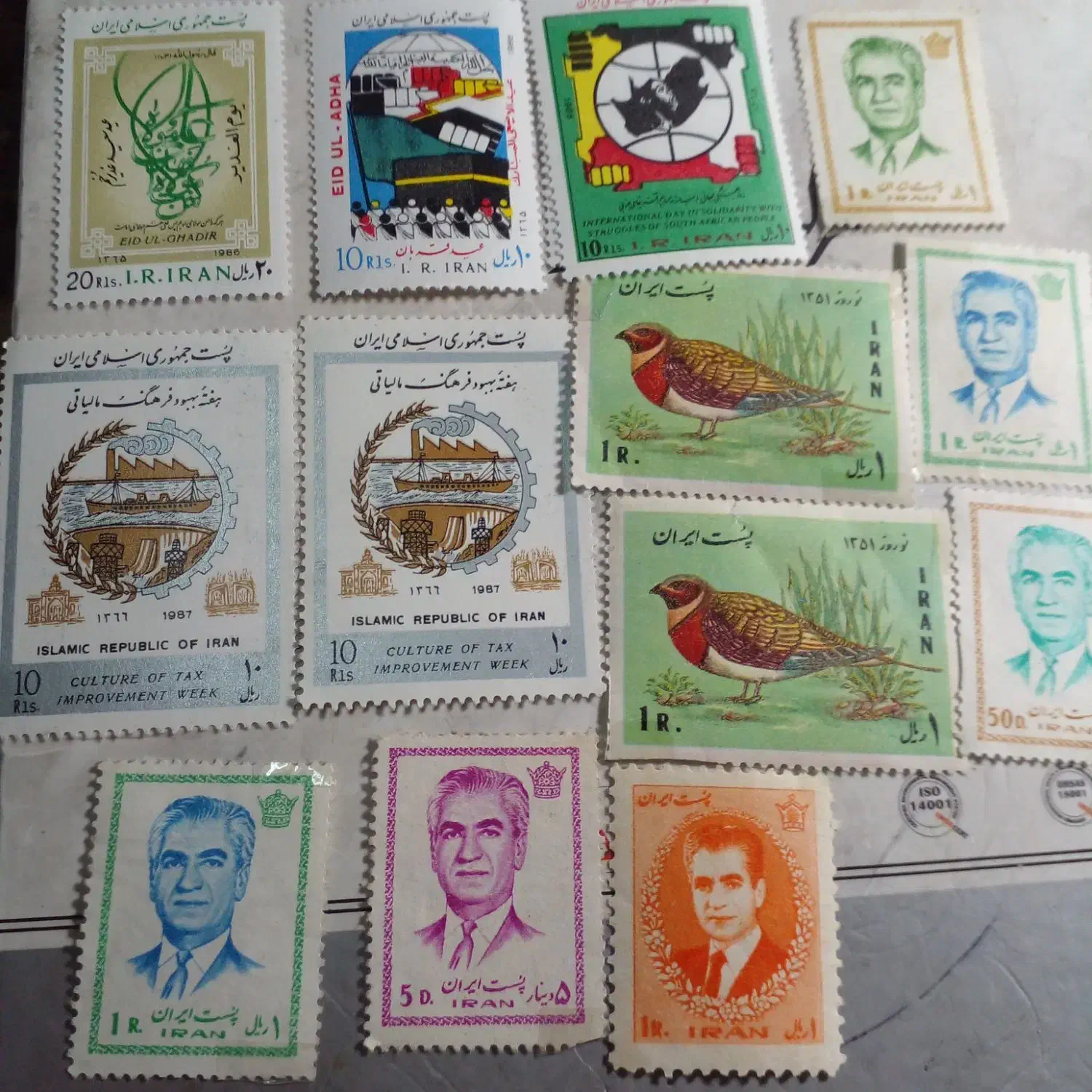 تمبر قدیمی|کلکسیون سکه، تمبر، اسکناس|تبریز, |دیوار