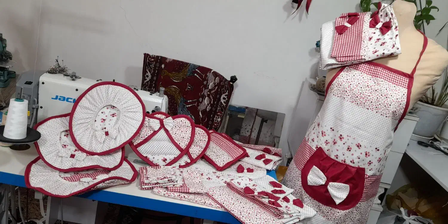 سرویس اشپزخانه|سفره، حوله، دستمال آشپزخانه|ارومیه, |دیوار