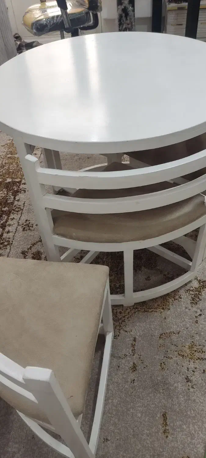 باسلام میز ناهاری  4نفره|میز و صندلی غذاخوری|شیراز, شریف‌آباد|دیوار