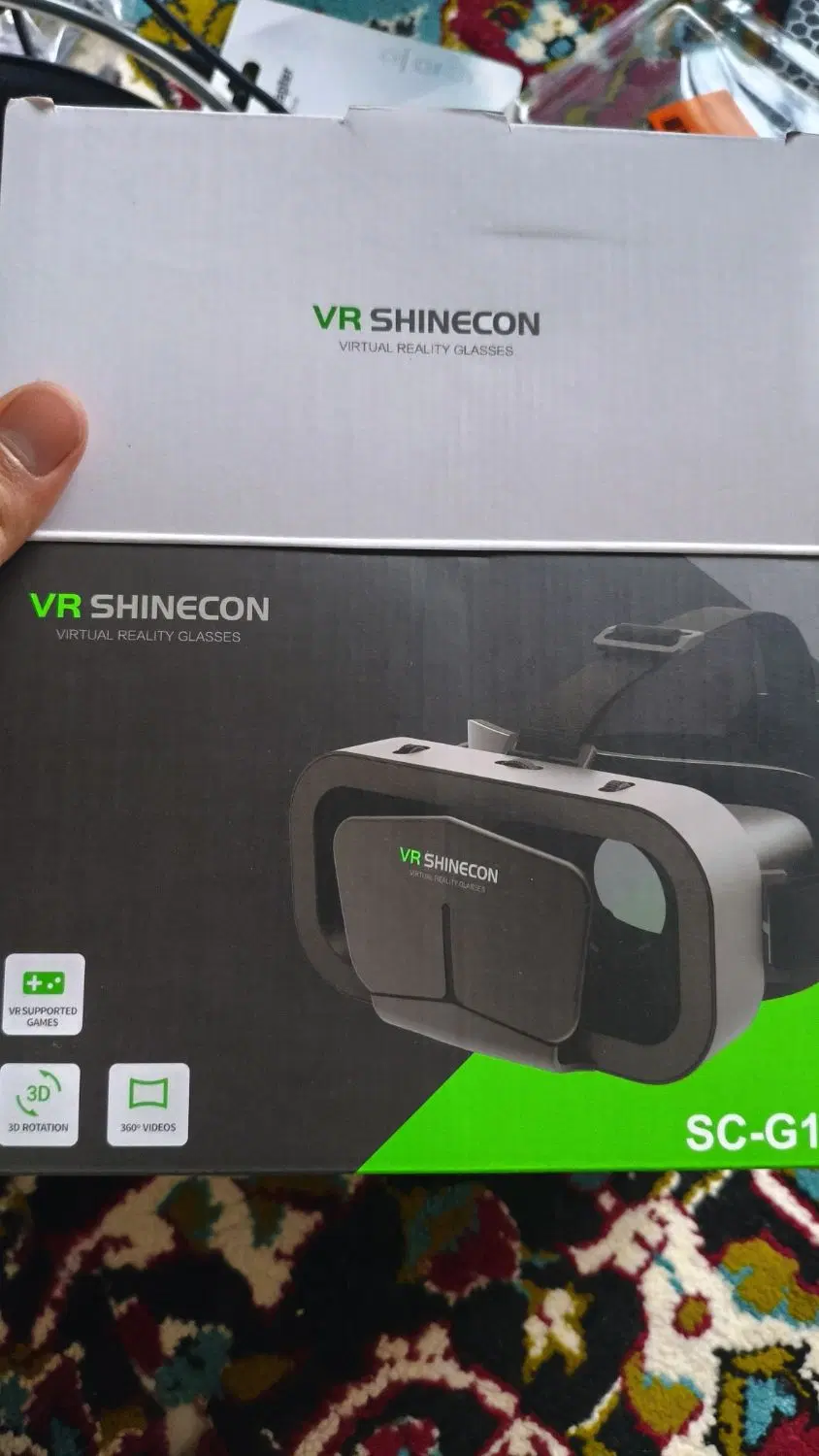 هدست واقعیت مجازی vr نو نصف قیمت|کنسول، بازی ویدئویی و آنلاین|رشت, بازار|دیوار