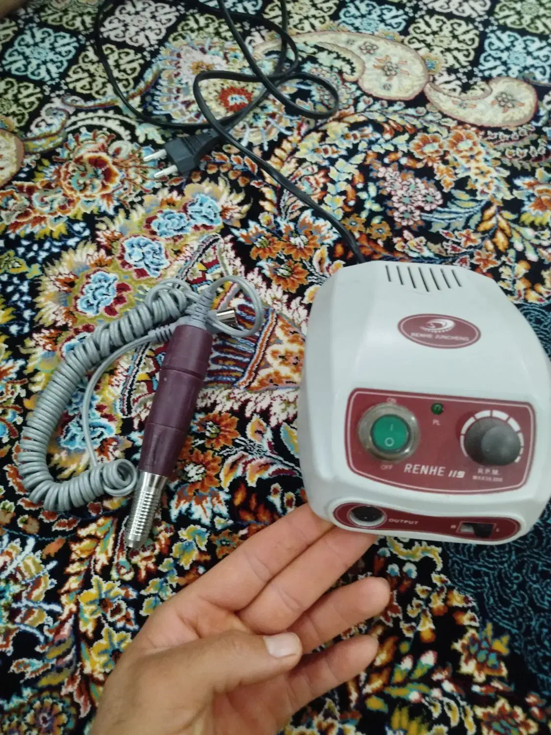 سوهان برقی برای کاشت ناخون|آرایشی، بهداشتی، درمانی|گلستان (تهران), |دیوار