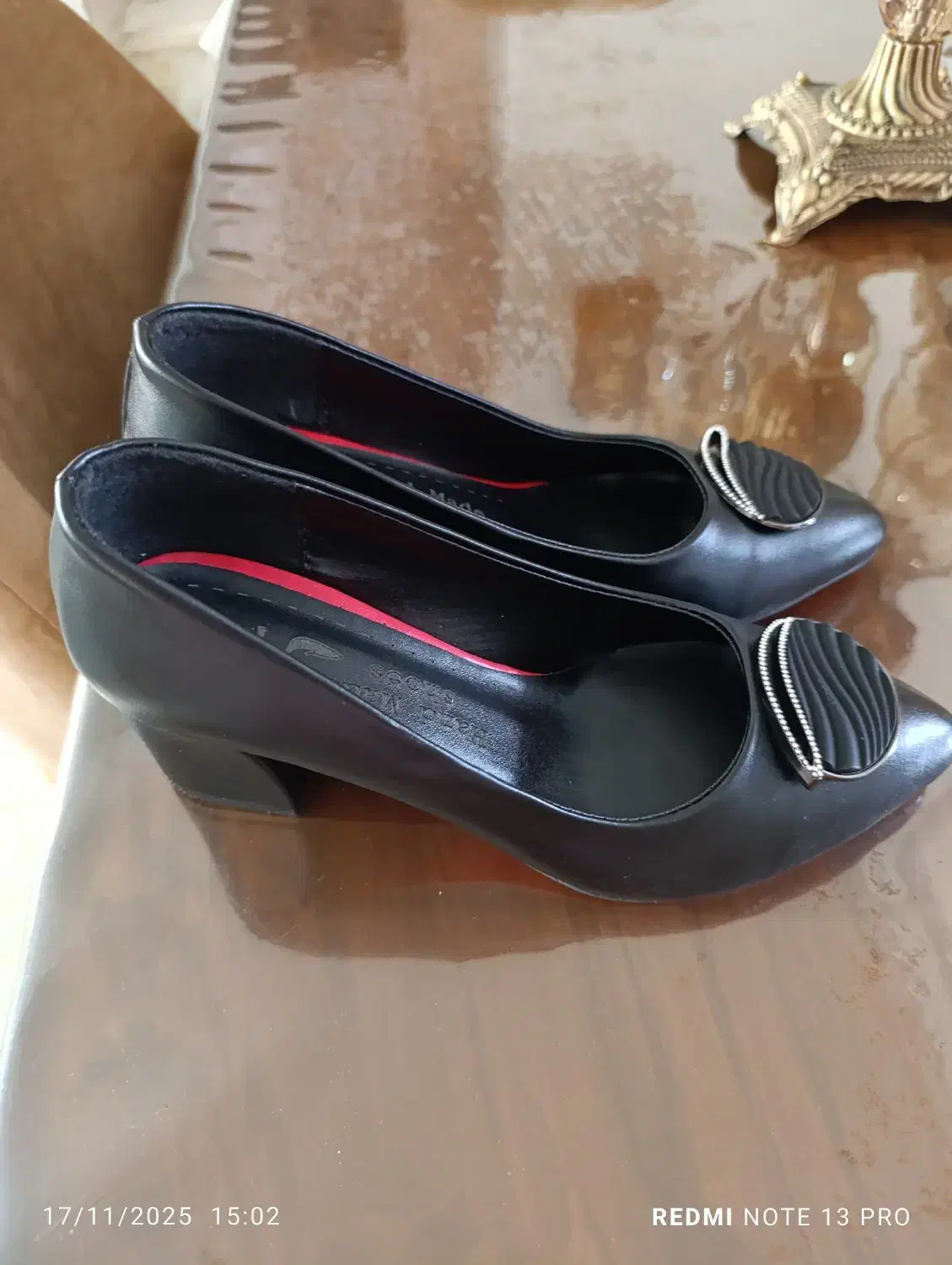 کفش مشکی مجلسی|کیف، کفش، کمربند|کرمانشاه, |دیوار