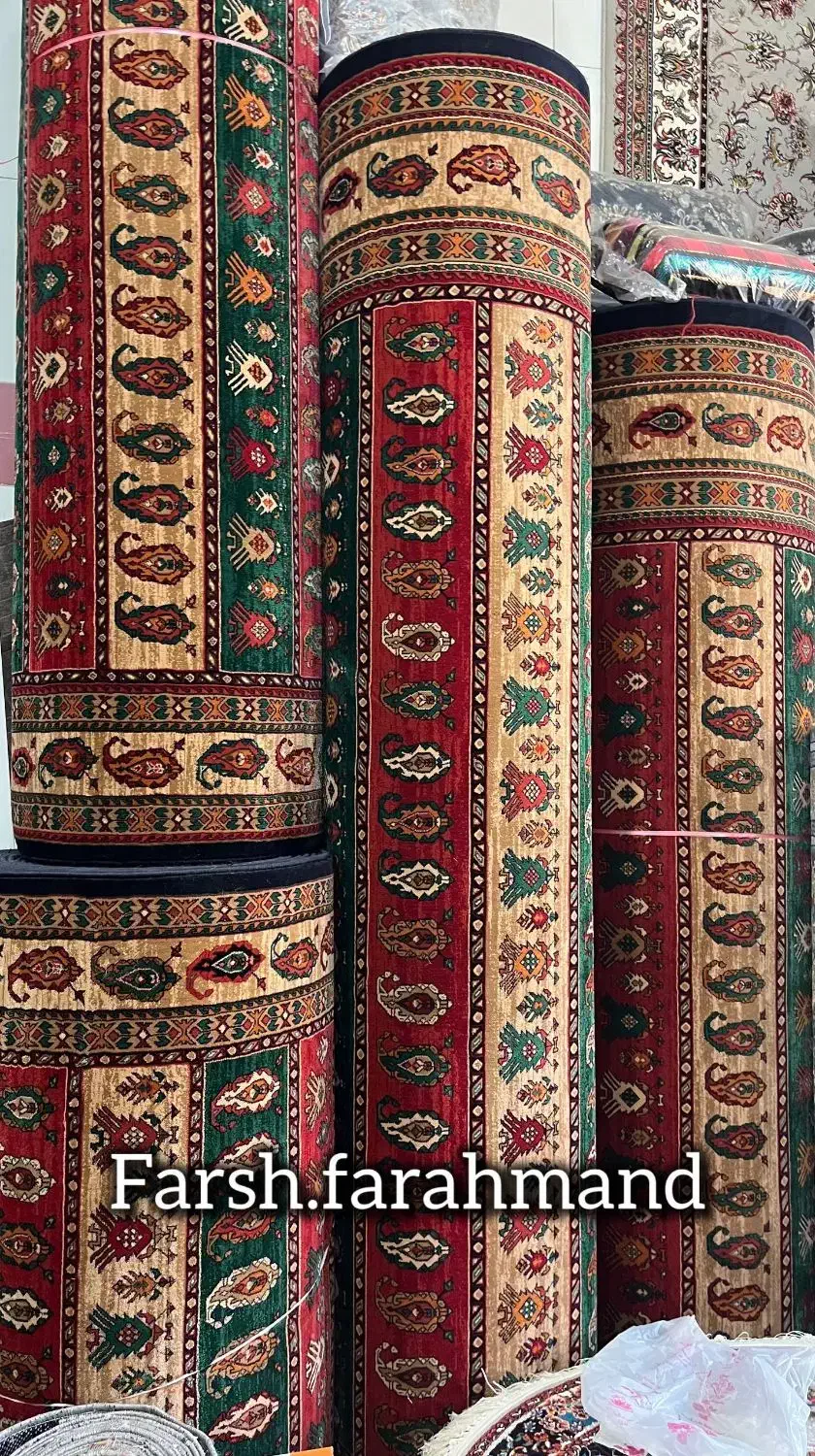 کناره برشی|فرش|اصفهان, کوجان|دیوار