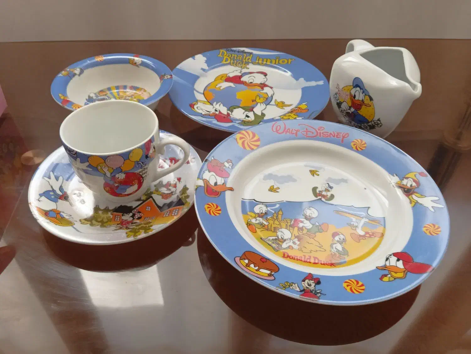 ۶ تکه ظرف کودک نو|اسباب و اثاث بچه|قم, باجک دو|دیوار