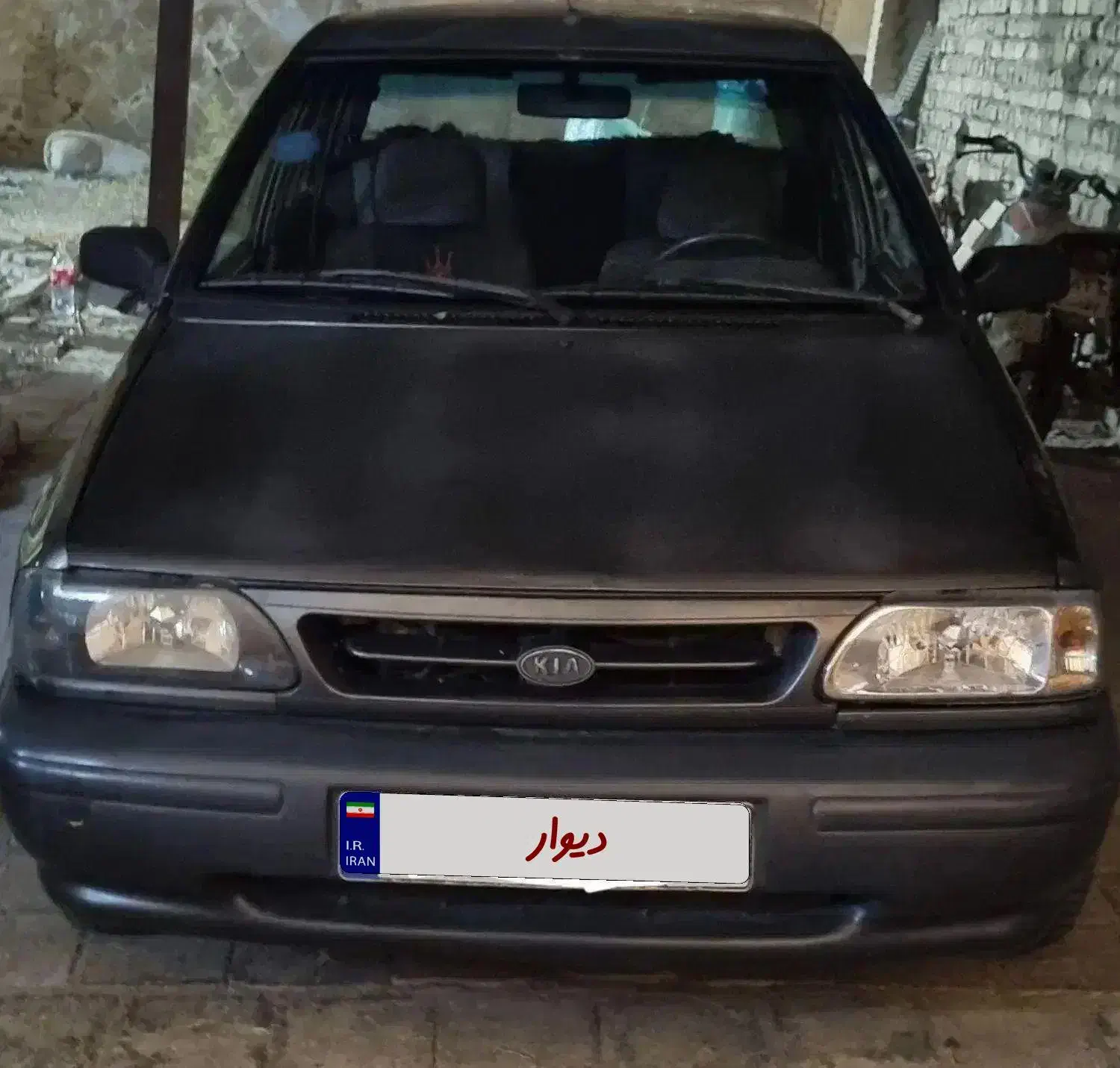 پراید بی رنگ خونگی دوگانه شرکتی مدل 87|خودرو سواری و وانت|کاشان, رجایی|دیوار