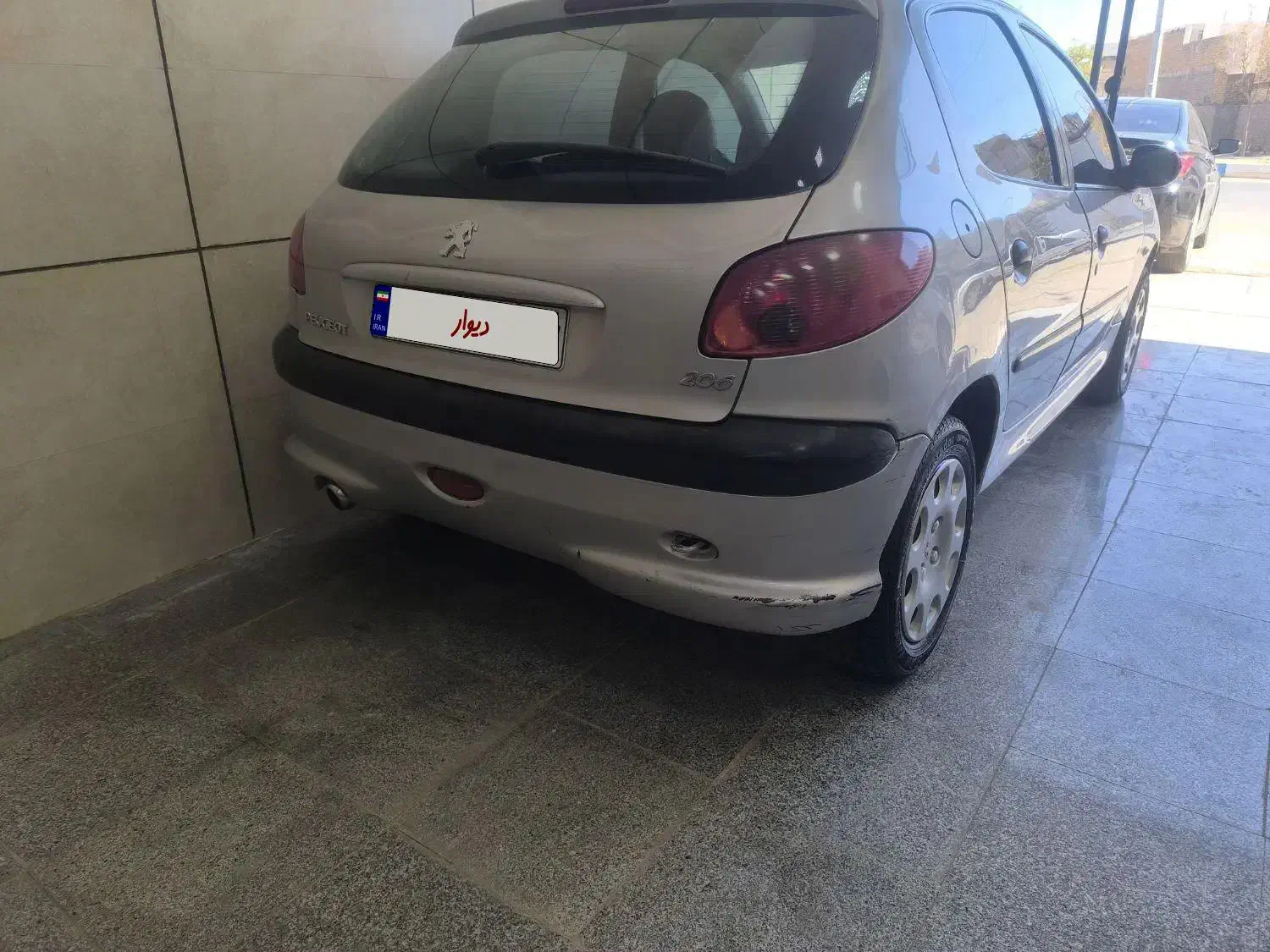 پژو 206 تیپ دو|خودرو سواری و وانت|تربت‌حیدریه, جانبازان|دیوار