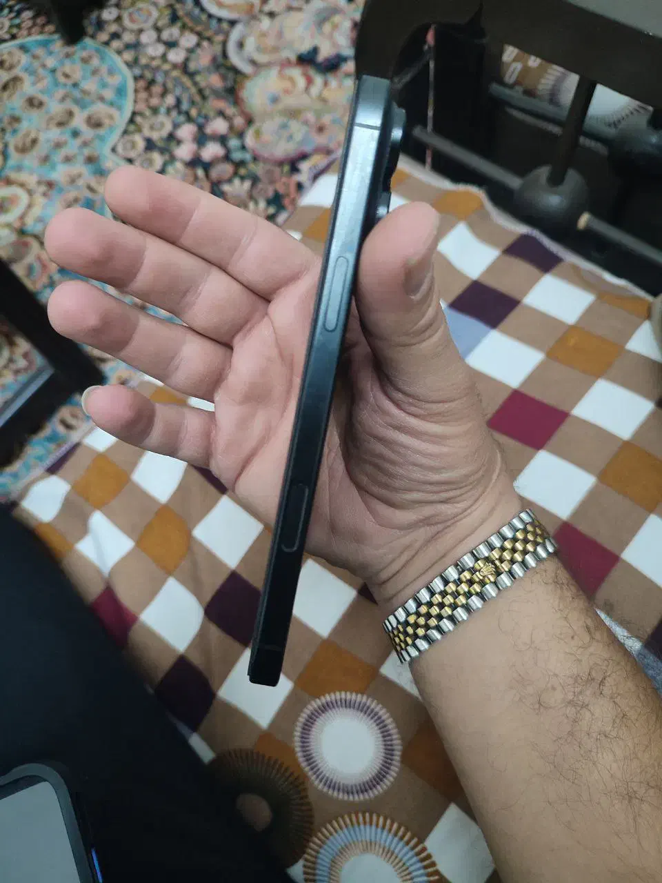 ۱۶ پرومکس ۲۵۶ مشکی شرکتی|موبایل|قم, تولید دارو و یخچال|دیوار