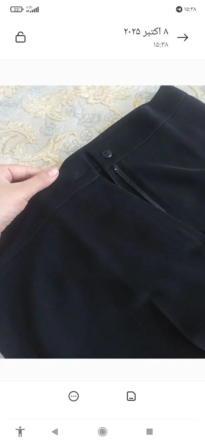 شلوار کرپ مرویجت سایز۴۶.۴۴|لباس|اسلام‌‌آباد غرب, |دیوار