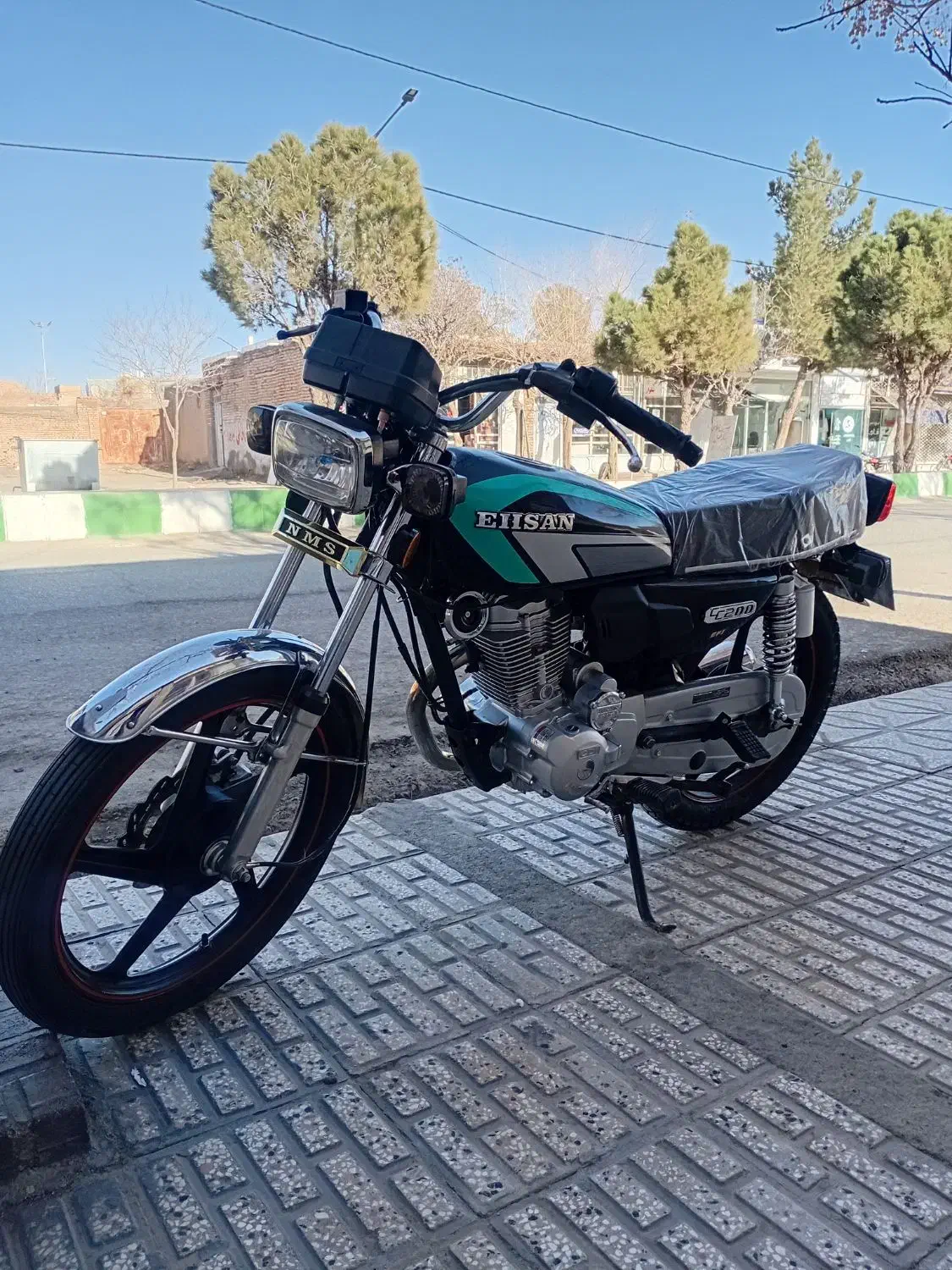 هندا ۲۰۰|موتورسیکلت|زاوه, |دیوار