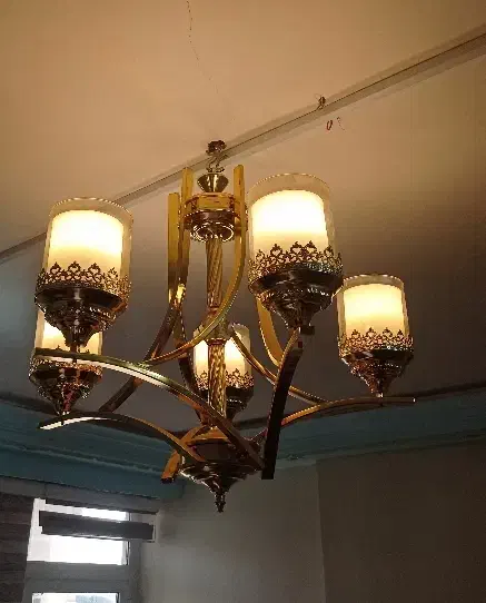 لوستر|لوستر و چراغ آویز|شهرکرد, |دیوار