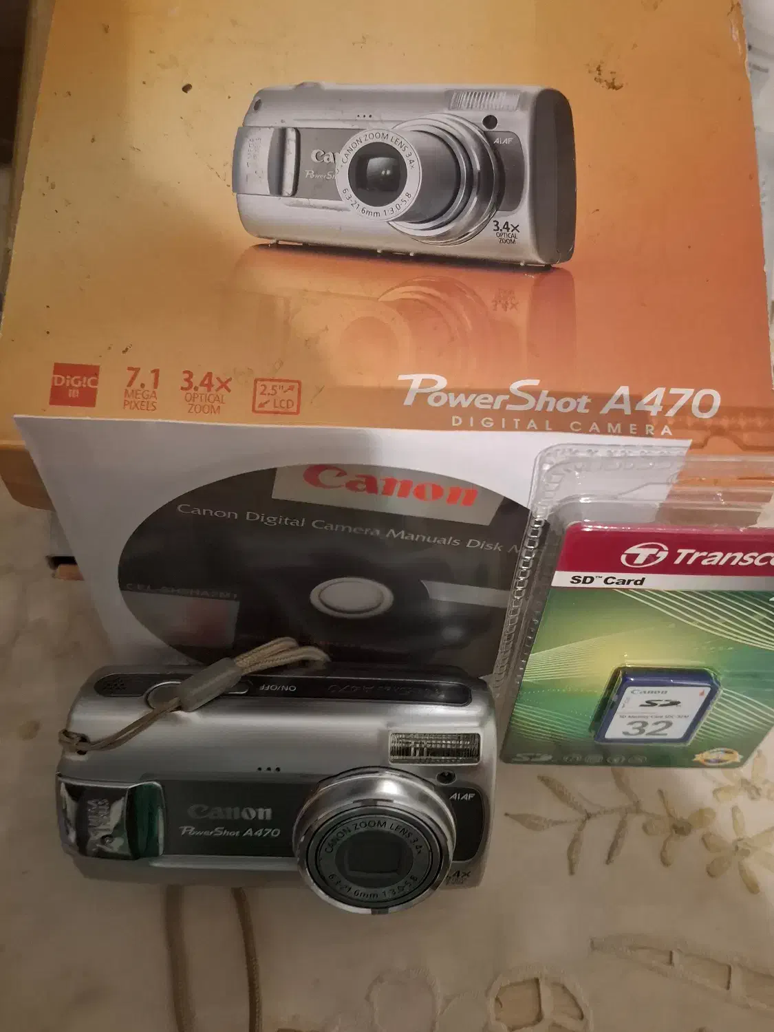 دوربین Canon A470 نو نو|دوربین عکاسی و فیلمبرداری|شیراز, معالیآباد|دیوار