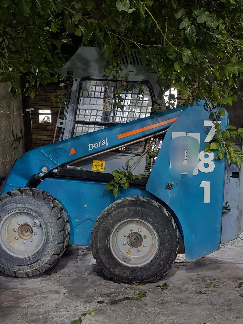 مینی لودر بابکت دوراج ۷۸۱|خودرو سنگین|مبارکه, |دیوار