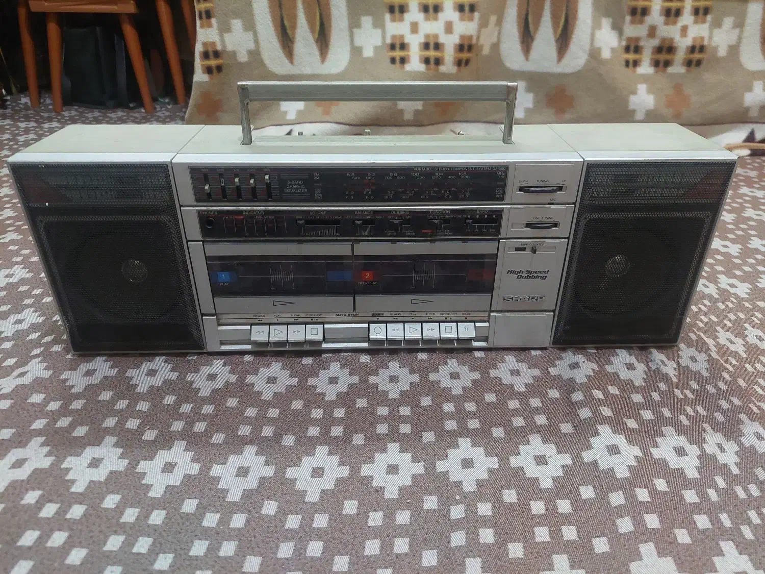 ضبط کاست شارپ|سیستم صوتی خانگی|تهران, ائمه اطهار|دیوار