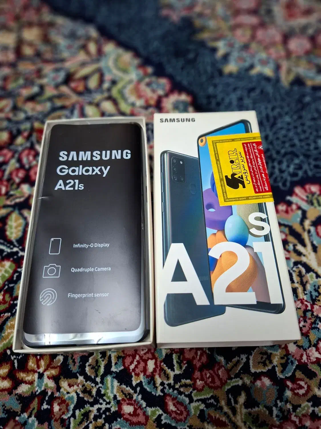 سامسونگ a21s در حد نو64گیگ رم4|موبایل|تهران, بریانک|دیوار