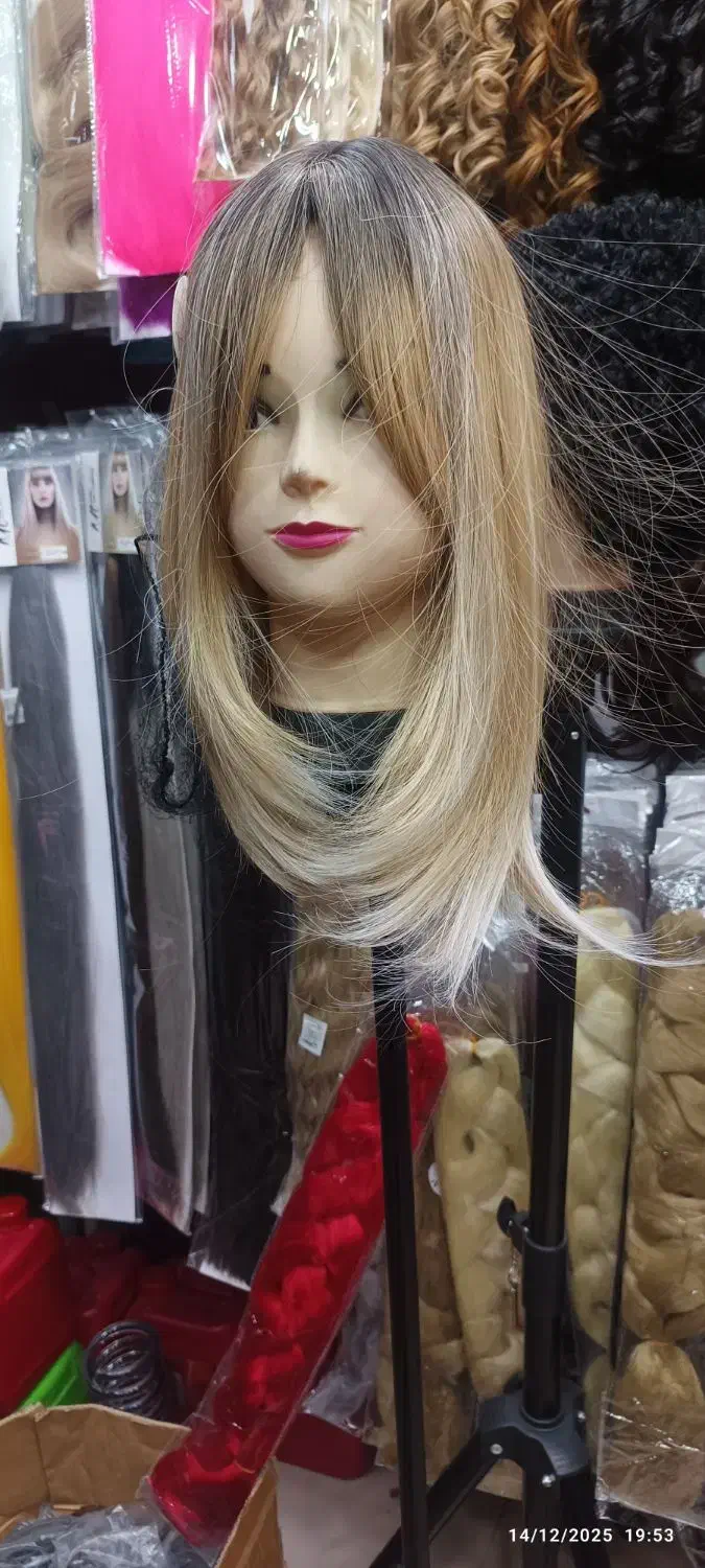 کلاه گیس بارنگ های متنوع|خدمات آرایشگری و زیبایی|قم, تکیه آقا سید حسنی|دیوار