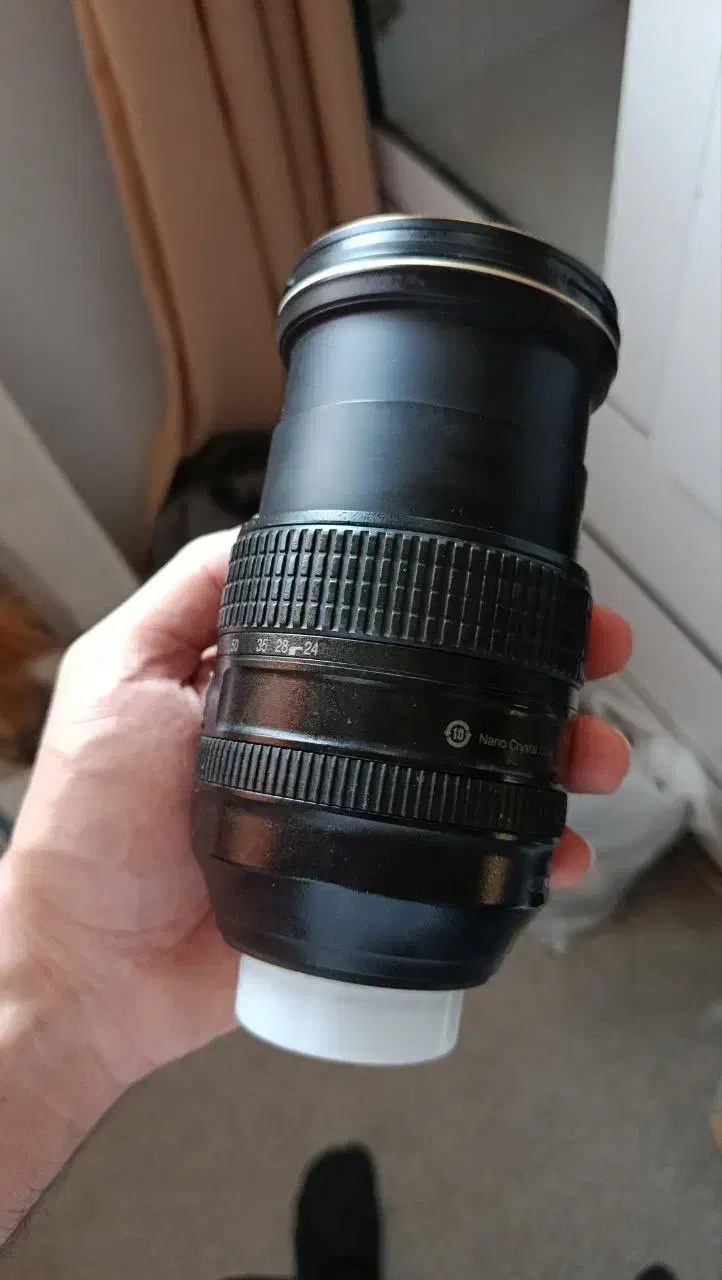 لنز nikon 24 - 120|دوربین عکاسی و فیلم‌برداری|رشت, چله خانه|دیوار