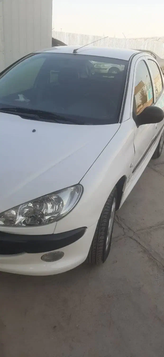 پژو۲۰۶سفید تیپ۲ مدل۹۶|خودرو سواری و وانت|بابل, |دیوار