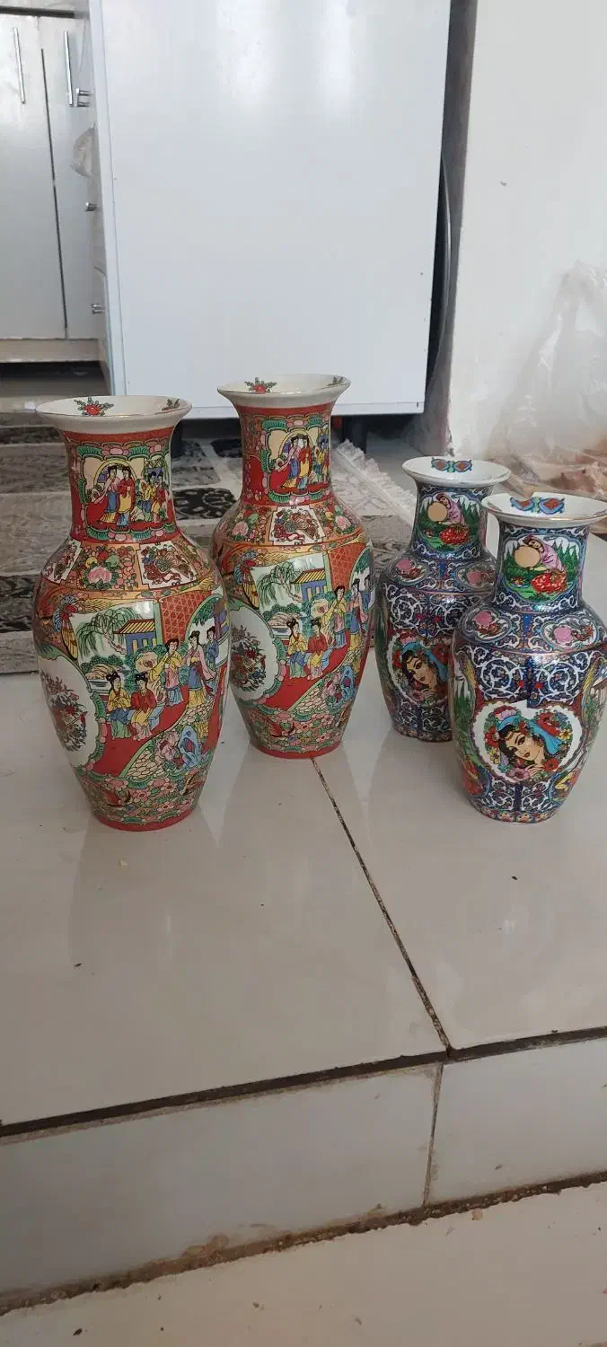 گلدان کوزه عتیقه|کلکسیون اشیاء عتیقه|مشهد, انصار|دیوار