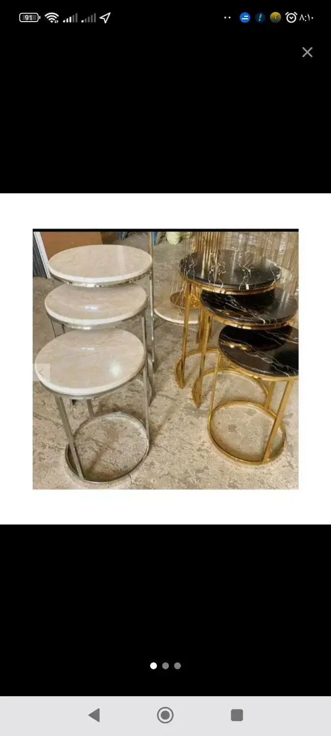 میز عسلی در حد نوو|مبلمان خانگی و میز عسلی|مبارکه, |دیوار