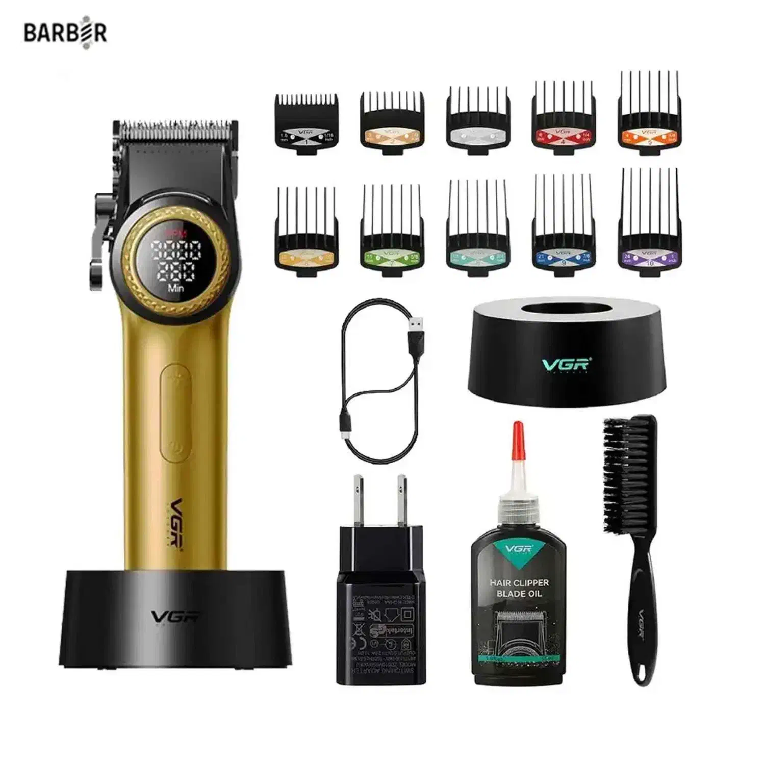 ماشین اصلاح ریش تراش آرایشگاهی سالنی vgr وی جی آر|آرایشی، بهداشتی، درمانی|تهران, منیریه|دیوار