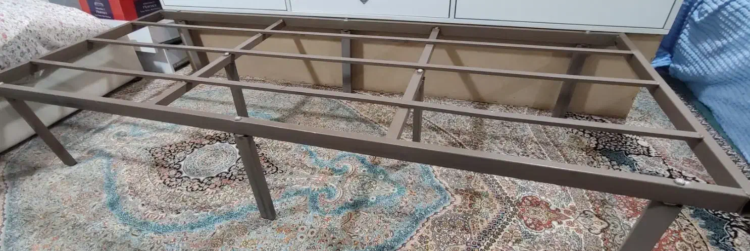 تخت خواب دونفره ام دی اف|تخت و سرویس خواب|لاهیجان, بازکیاگوراب|دیوار