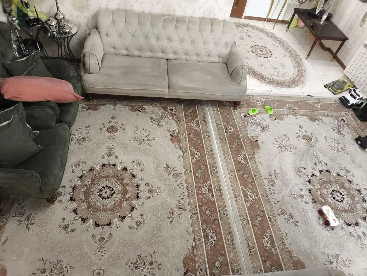 فرش کرم رنگ|فرش|پاکدشت, پاکدشت (مامازند)|دیوار