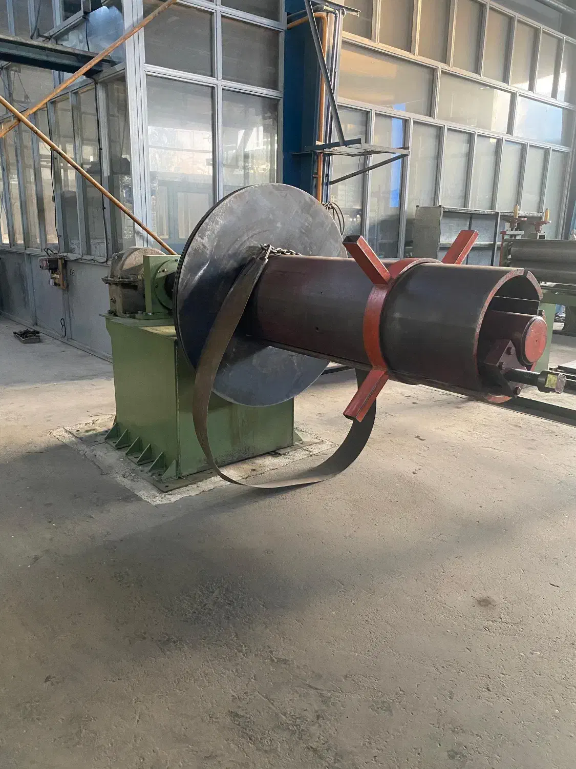 خط نواربری ورق آهنی برش رول به رول|ماشین‌آلات صنعتی|خسروشاه, |دیوار