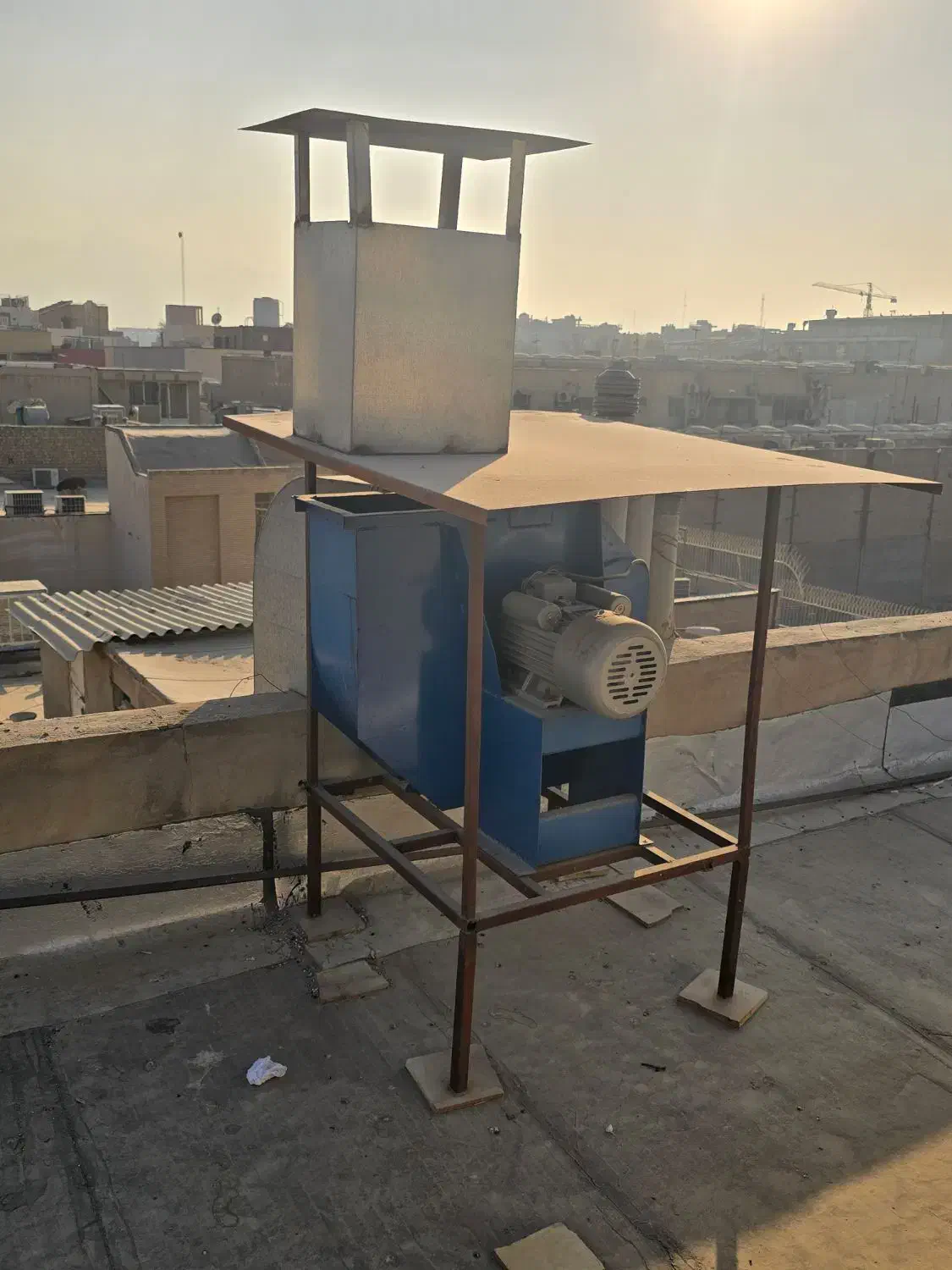 سانترفیوژ دو اسب تک فاز دو خازن با پایه و سایبان|کافیشاپ و رستوران|اصفهان, چرخاب|دیوار