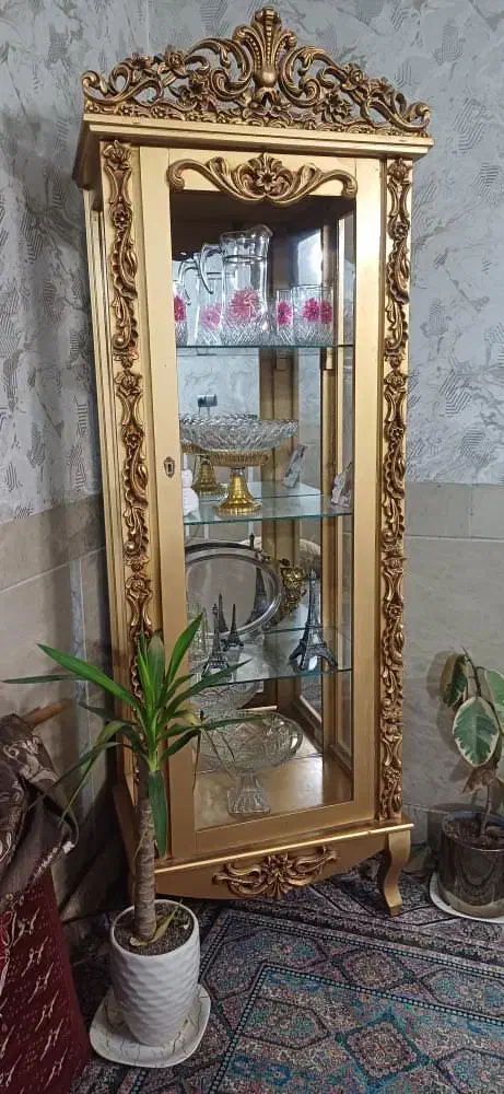 کمد بوفه و ساعت ایستاده|بوفه، ویترین، کنسول|زاهدان, |دیوار