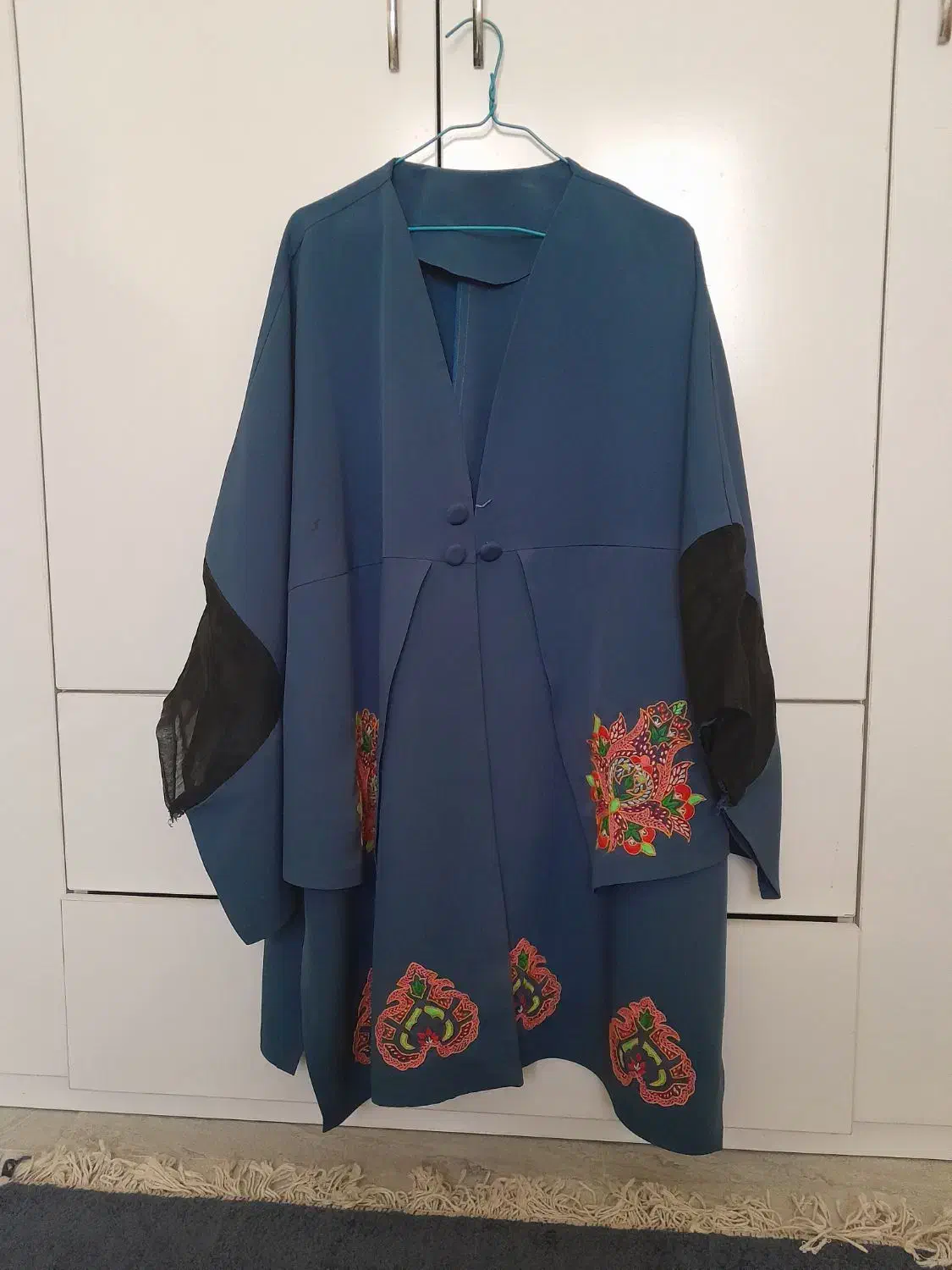 مانتو سنتی پته دوزی|لباس|زاهدان, |دیوار