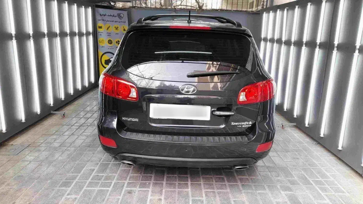 فروش فوری هیوندا سانتافه مشکی|خودرو سواری و وانت|ارومیه, |دیوار