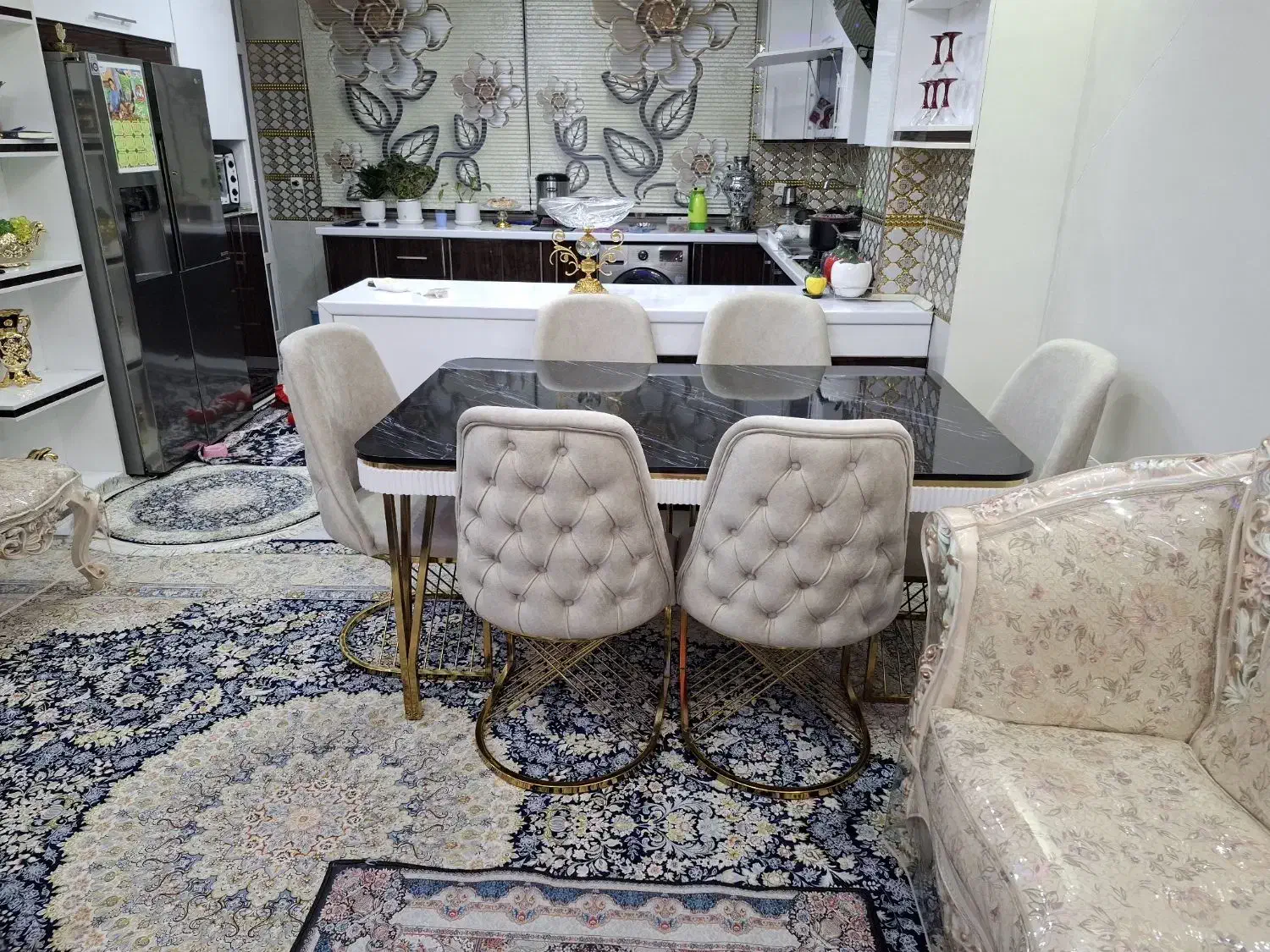 میز نهار خوری چستر مدل دیبا|میز و صندلی غذاخوری|تهران, مجیدیه|دیوار