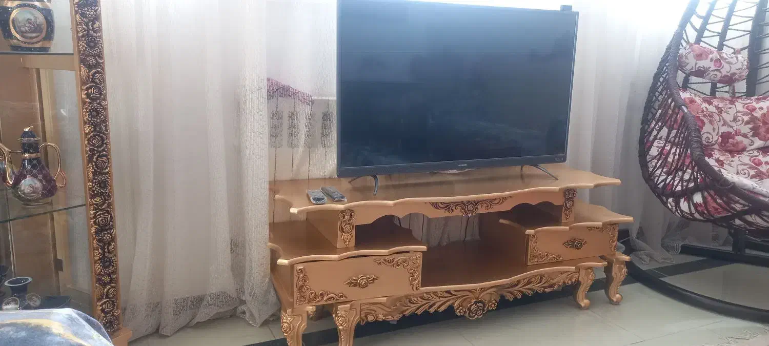 میز tv و آینه کنسول|میز تلویزیون|یزد, |دیوار