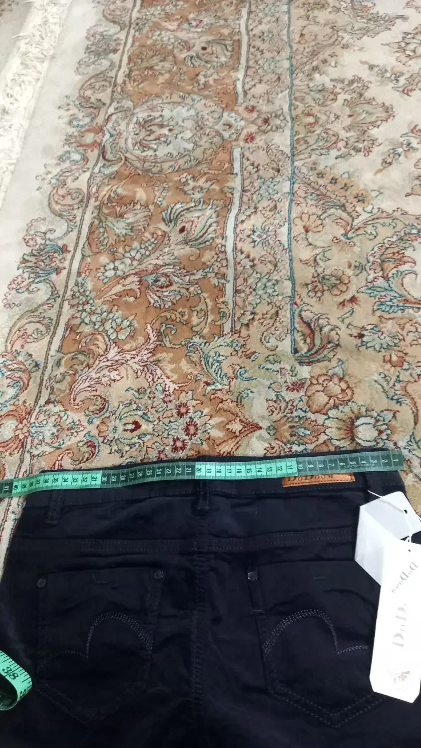 یک عدد شلوار مخمل سورمه یی نوی نو|لباس|مشهد, گلبرگ|دیوار