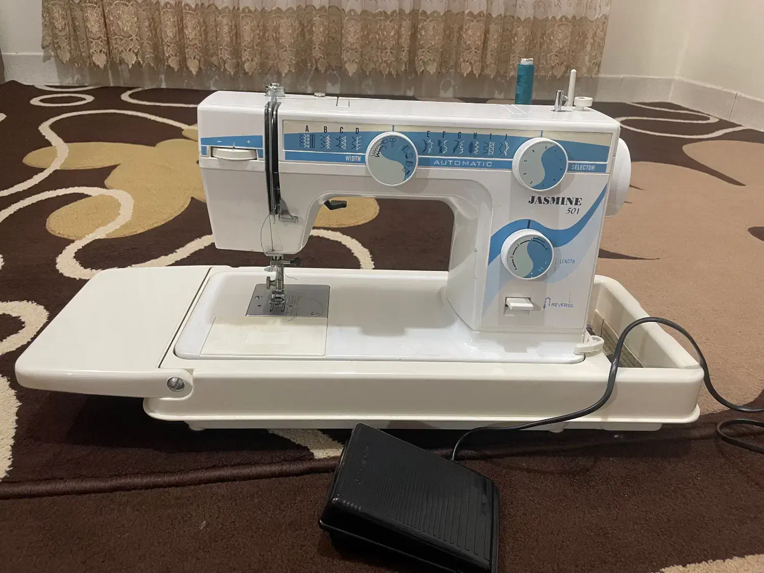 چرخ خیاطی کاچیران یاسمین|چرخ خیاطی و ریسندگی|محمدیه-قزوین, |دیوار