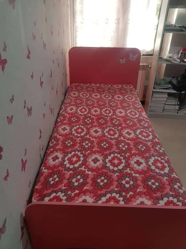 ست ۳ تکه تخت و کمد ومیز توالت|تخت و سرویس خواب|تهران, بلورسازی|دیوار