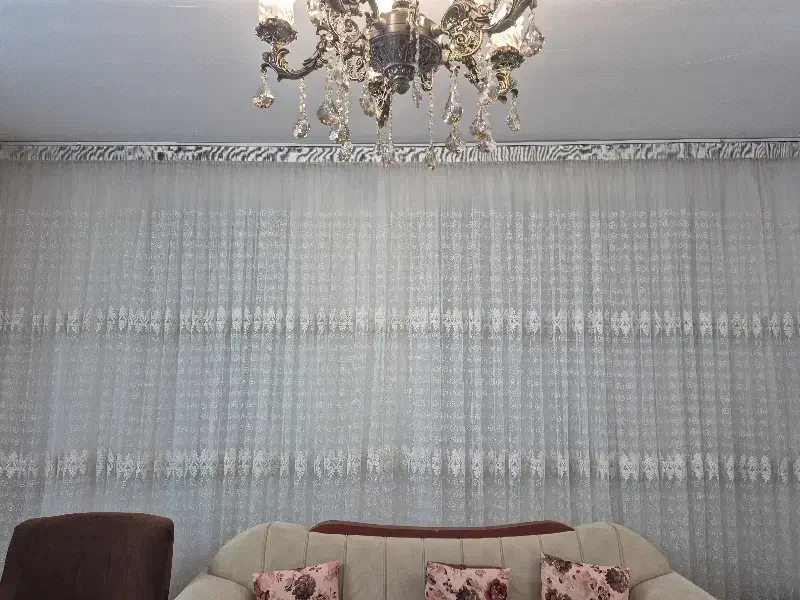 پرده تور|پرده، رانر، رومیزی|مشهد, توس (بلوار توس)|دیوار