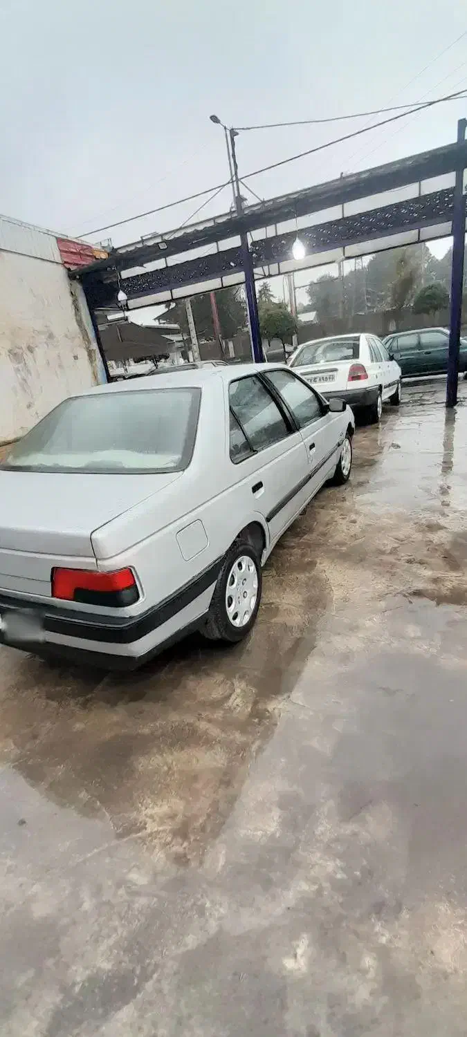 سواری ۴۰۵ نقره ای مدل ۸۵ فروشی فوری|خودرو سواری و وانت|رشت, بیجارپس|دیوار