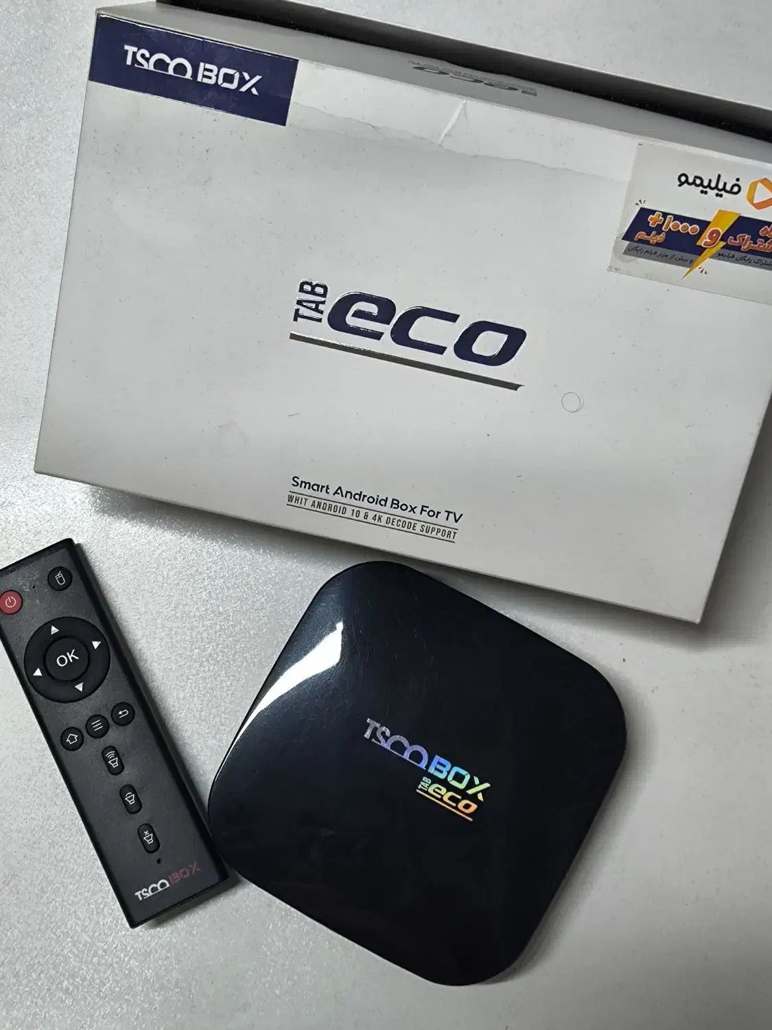 اندروید باکس-tv box مارک تسکو مدل اکو tab eco|صوتی و تصویری|تبریز, |دیوار